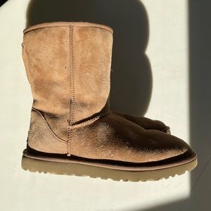 UGG classic short II women size 12 in chestnut